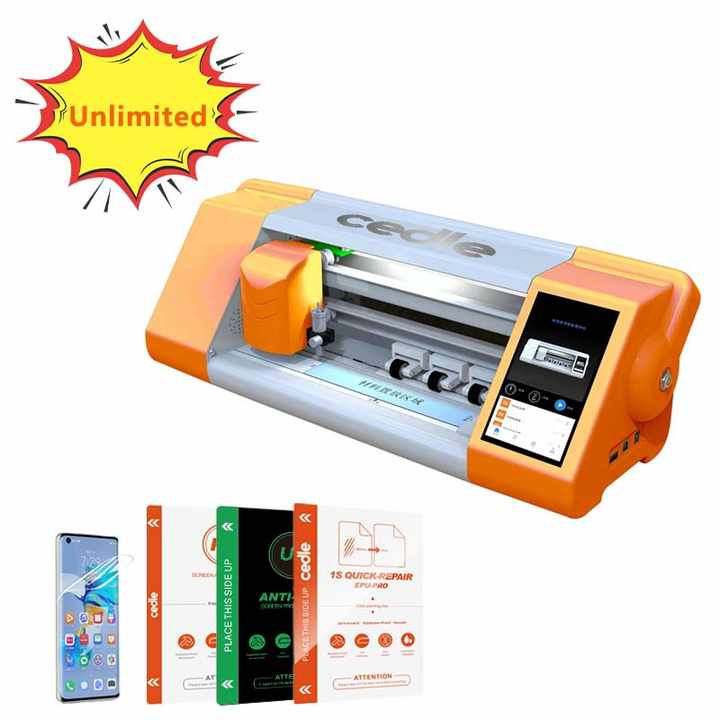 TPU Hydrogel Film Mobile Screen Protector Cutting Machine for Phone
