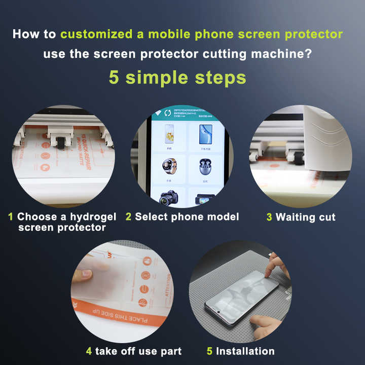 alt：mobile phone repair shop must learn the five-step film skills